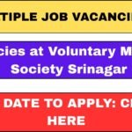 Multiple Job Vacancies at Voluntary Medicare Society Srinagar